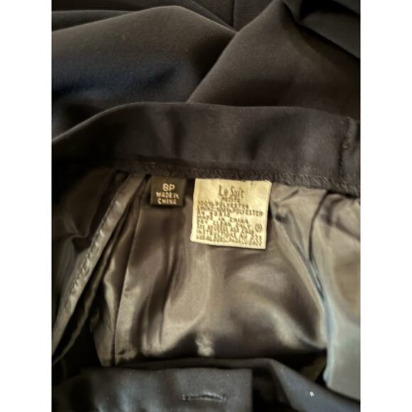 Le Suit | Dress Pants Trouser Creased High Rise Career 8 Petite - Picture 6 of 6